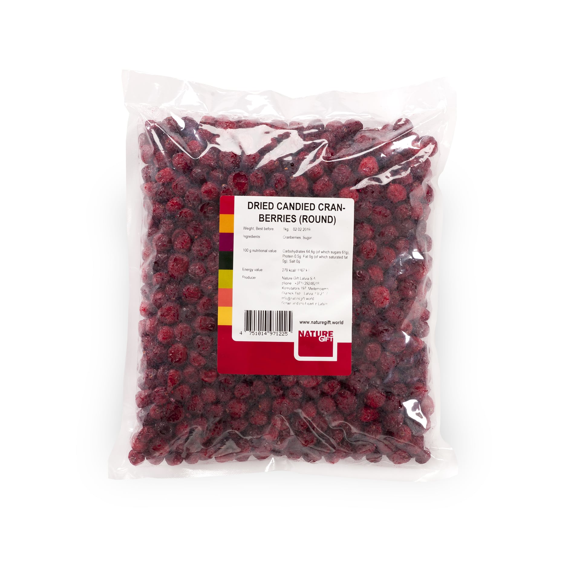 Getrocknete gesüßte Cranberries, rund 1kg